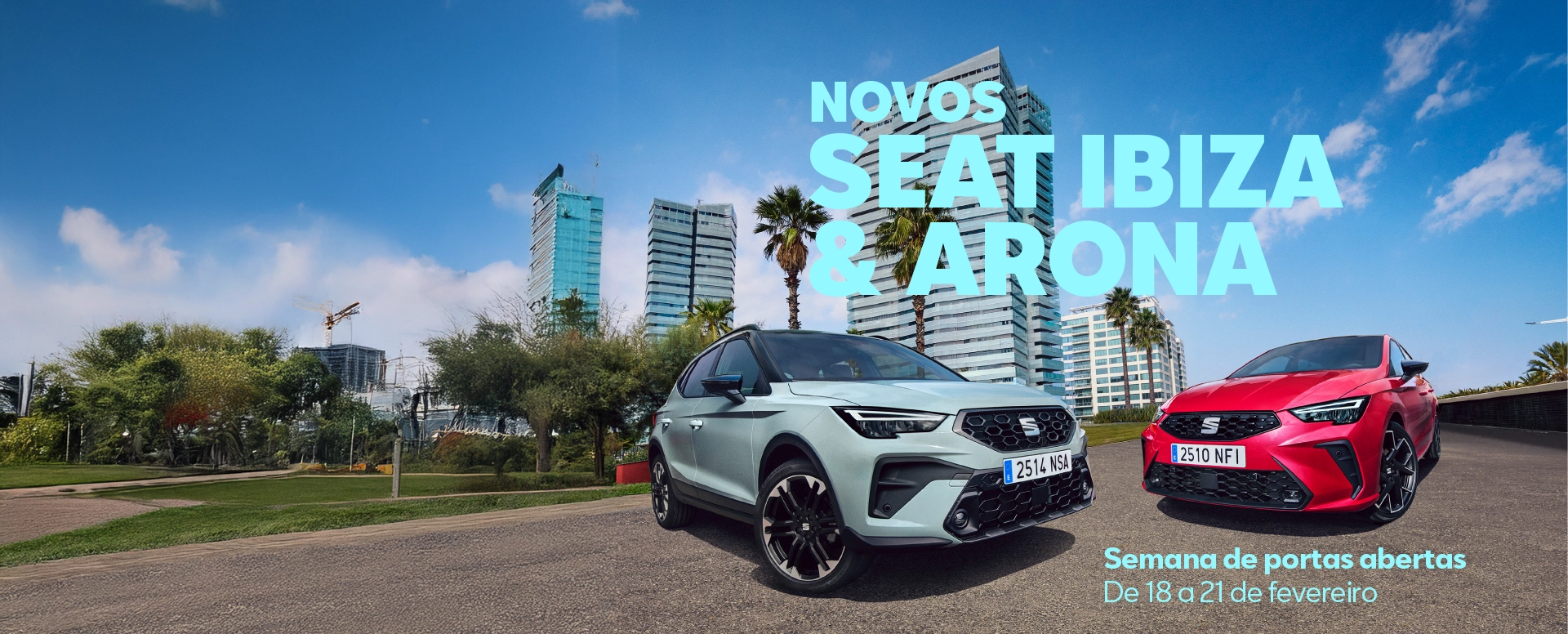 Novos SEAT Ibiza e Arona