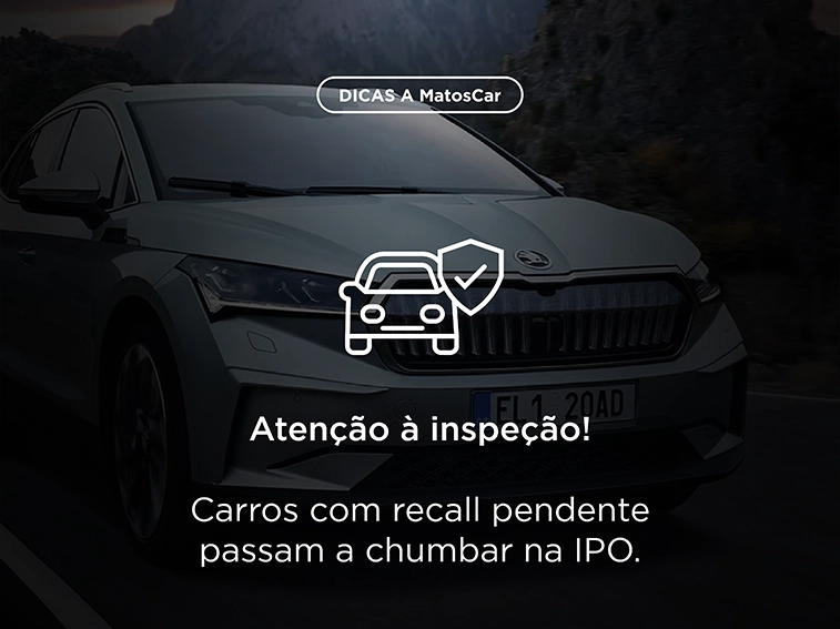 Desde 1 de março de 2026, os automóveis com ações de recall por resolver reprovam na Inspeção Periódica Obrigatória (IPO). Saiba se tem um recall ativo!