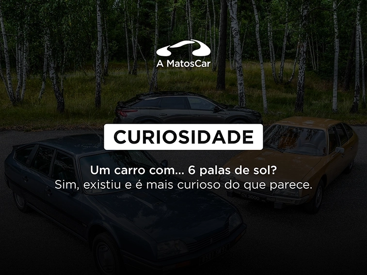 O Citroën CX, a par do seu design aerodinâmico e conforto, tem um detalhe único: seis palas de sol. Conheça os detalhes desta grande curiosidade!