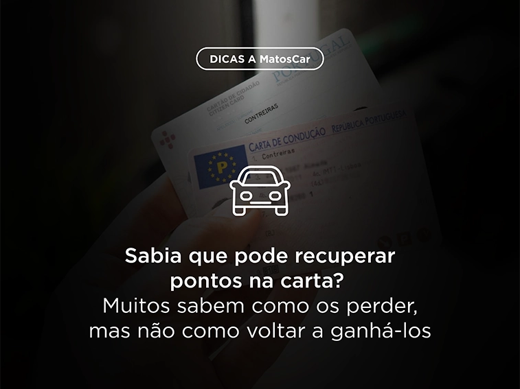 Todos sabem como perder pontos na carta de condução, mas será que sabem como recuperar? Explicamos-lhe como pode recuperar!