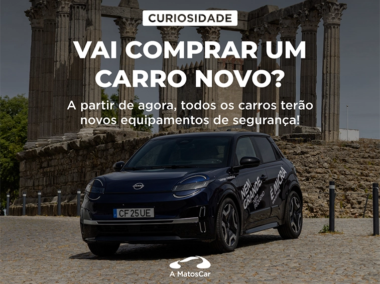 Vai comprar carro novo? Saiba quais são os novos equipamentos de segurança obrigatórios em carros novos a matricula para aumentar a segurança rodoviária.