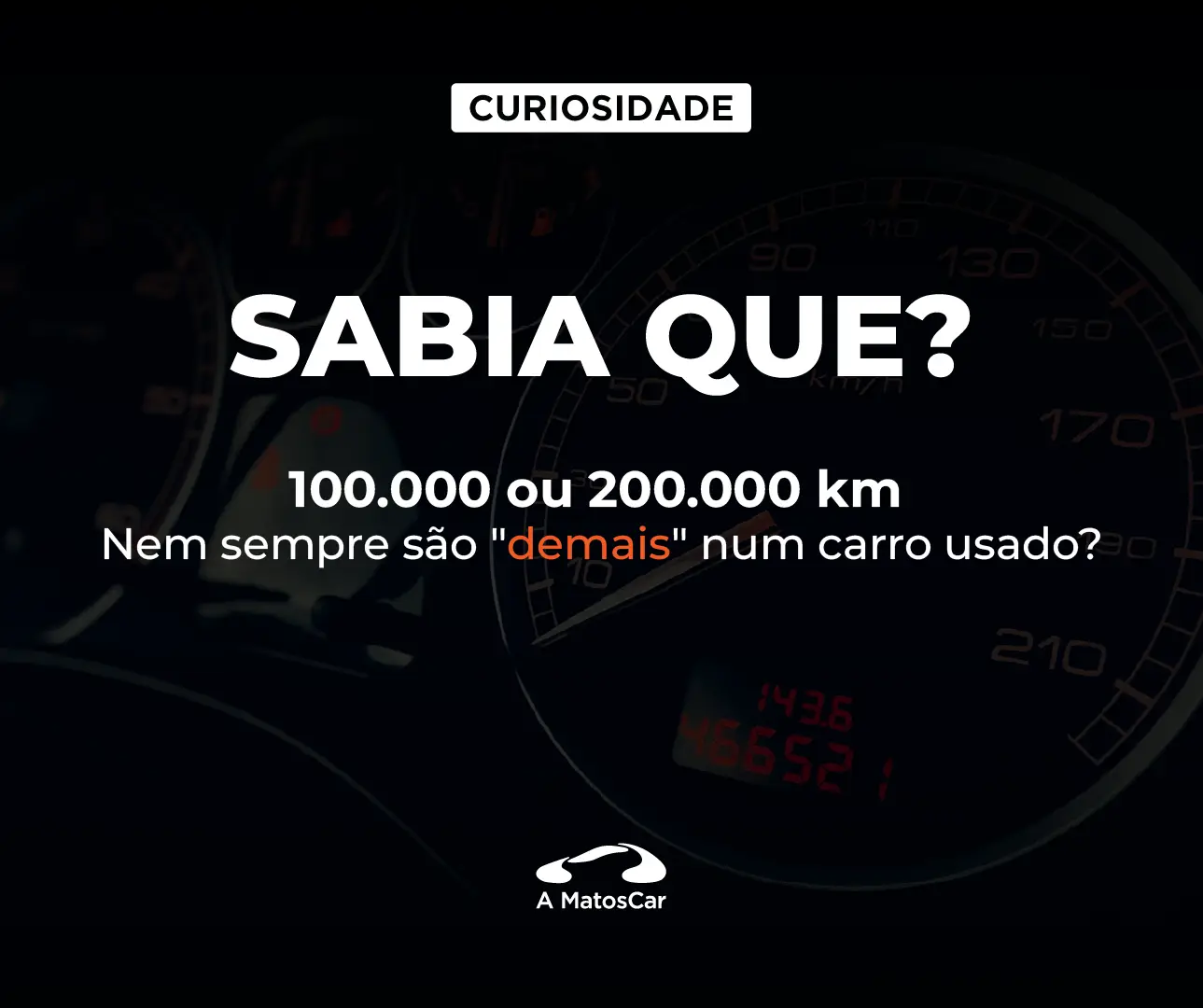 quantos quilometros num carro usado são muitos quilometros